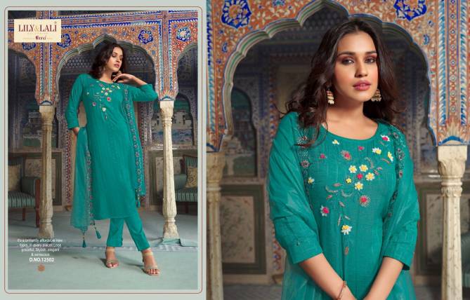 Metro Fusion By Lily Lali Designer Readymade Suits Catalog